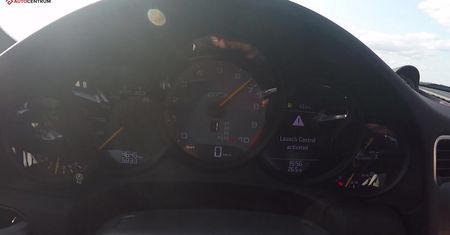 Porsche 911 GT3 RS 4.0 520 KM (AT) - acceleration 0-100 km/h