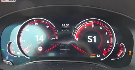 BMW 640i GT 3.0 340 KM (AT) - acceleration 0-100 km/h
