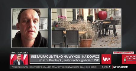 Pascal Brodnicki apeluje o zamawianie jedzenia. "Wesprzyjcie restauracje, na których wam zależy"