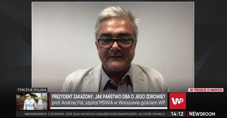 Andrzej Duda zakażony. Prof. Andrzej Fal o opiece zdrowotnej prezydenta