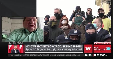 Strajk kobiet. Ryszard Kalisz o pomyśle wprowadzenia godziny policyjnej