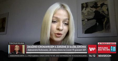 Koronawirus w Polsce. Aleksandra Rutkowska po hospitalizacji opowiada o zderzeniu się z polską służbą zdrowia