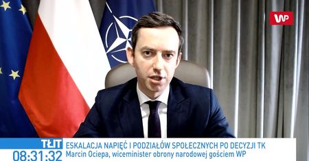 Strajk kobiet. Konsternacja w studiu po słowach wiceministra z PiS. Mówił o "wypuszczanych dziewczynach"