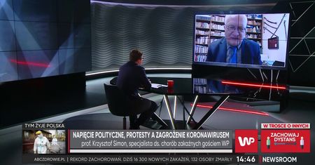 Koronawirus w Polsce. Prof. Krzysztof Simon o Bożym Narodzeniu: Wigilia nie jest najważniejsza