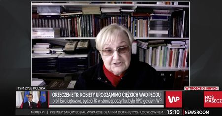 Prof. Łętowska: "Na sędziów spada odpowiedzialność polityczna i moralna"