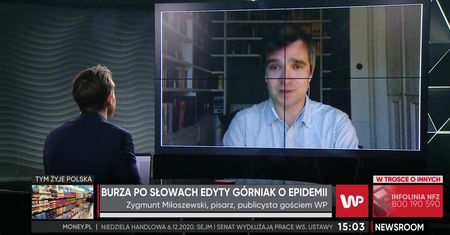 Zygmunt Miłoszewski o Edycie Górniak: "To, co robi, to zdrada etosu zawodowego"