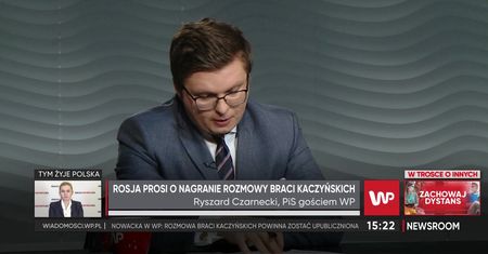 Katastrofa smoleńska. Ryszard Czarnecki mówi o "wrzutce" Rosji. Twierdzi, że czas ma tu znaczenie