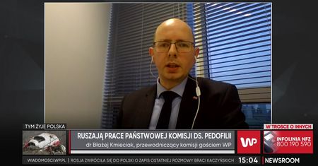 Dr Błażej Kmieciak wyjaśnia co może zrobić komisja ds. pedofilii. "Mamy dwie perspektywy"