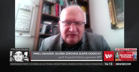 Prof. Krzysztof Simon o szczepieniach Andrzeja Dudy: w końcu przyznał się do fatalnego błędu