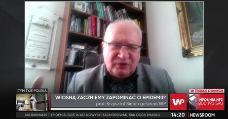 Koronawirus. Prof. Krzysztof Simon: na wiosnę dobrze nie będzie