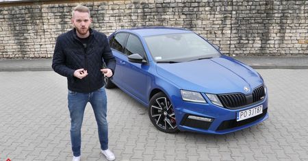 Skoda Octavia RS - powitanie w redakcji