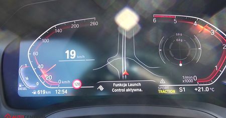 BMW 320d 2.0 190 KM (AT) - acceleration 0-100 km/h