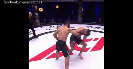 Niesamowity nokaut w 14 sekund na gali MMA w Łodzi