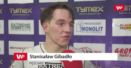Tymex Boxing Night. Pewne zwycięstwo Gibadło. "Nadal brakuje mi pewnych elementów technicznych"