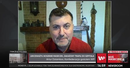 Koronawirus. Artur Dziambor opowiada o przebiegu choroby. "Nikomu nie życzę"