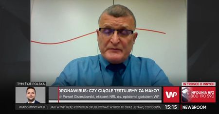 Koronawirus. Liczba zgonów rośnie. Dr Grzesiowski: "Jesteśmy u kresu wytrzymałości"