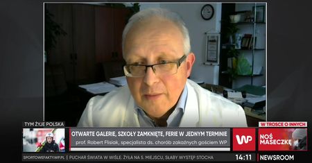 Koronawirus. Prof. Robert Flisiak przewiduje datę końca pandemii