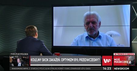 Koronawirus. Prof. Horban o niższej liczbie nowych zakażeń: "Proszę się nie przywiązywać do tych liczb"