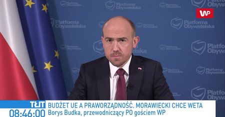 "Mateusz Morawiecki nie musi się bać". Borys Budka składa premierowi ofertę ws. budżetu UE