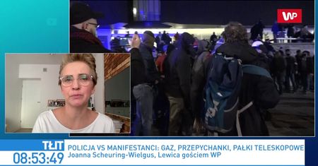 "Jarosław Kaczyński do więzienia". Joanna Scheuring-Wielgus o Strajku Kobiet i akcji policji