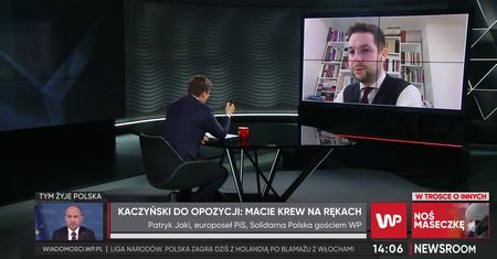 Jaki interpretuje słowa Kaczyńskiego i poucza dziennikarza WP