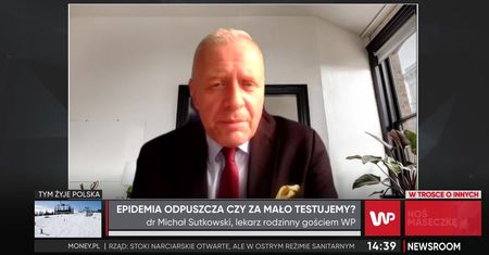 Ludzie nie chcą się testować. Dr Michał Sutkowski ma jedno do powiedzenia