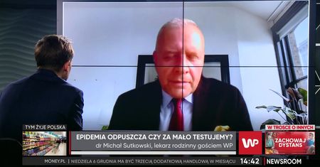 Koronawirus. Dr Michał Sutkowski o trzeciej fali COVID-19 w Polsce