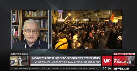 Włodzimierz Czarzasty i dochodzenie. "Policjant nie powinien się tak zachowywać"