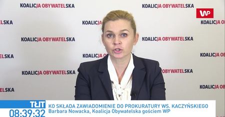 Zawiadomienie ws. Jarosława Kaczyńskiego. Barbara Nowacka zdradza szczegóły