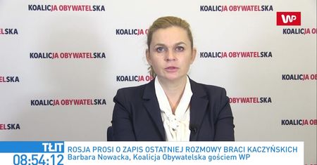 Rosja wnioskuje do Polski ws. katastrofy smoleńskiej. Reakcja Barbary Nowackiej
