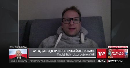Maciej Stuhr i jego żona mieszkają z Czeczenką z trójką dzieci. Jak sobie radzą na co dzień?