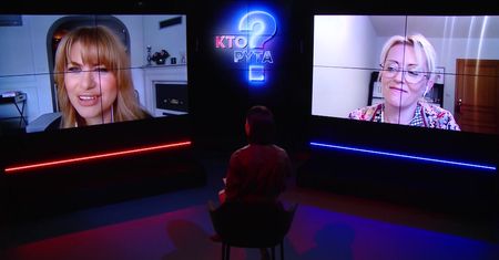 "Kto pyta". Aleksandra Kisio pod obstrzałem pytań tajemniczego gościa. "To jaki kolor bielizny lubisz?"