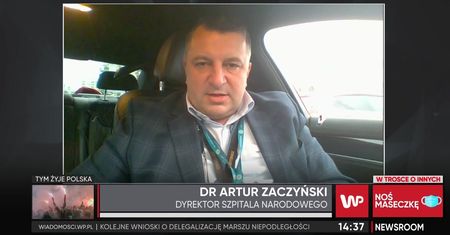 Szpital tymczasowy na Stadionie Narodowym to izolatorium? Riposta dyrektora placówki
