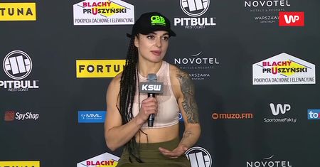 KSW 56. "Klatka po klatce" (on tour). Justyna Haba o stresie przed walką. "Jest potrzebny, żeby się nakręcić"
