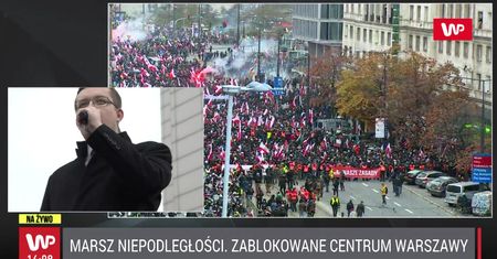 Marsz Niepodległości. Robert Winnicki o pedofilii w Kościele: "Nie będziemy bronić gorszycieli"