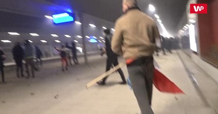 Marsz Niepodległości. Zamieszki na stacji Warszawa Stadion