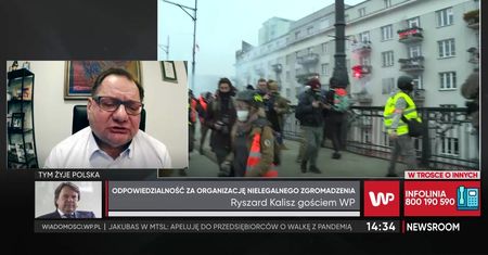 Marsz Niepodległości 2020. Ryszard Kalisz o apelu policji: śmieszne