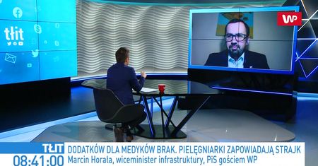 Koronawirus w Polsce. Pielęgniarki grożą strajkiem. Marcin Horała apeluje
