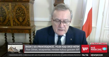 Konflikt Polski z Unią Europejską. Gliński reaguje na słowa Tuska