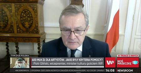 540 tys. zł dla menedżer Perfectu. Piotr Gliński komentuje