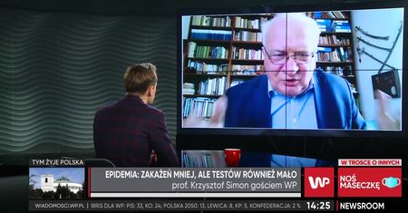 Prof. Krzysztof Simon: każda mniejsza liczba objawowych przypadków cieszy