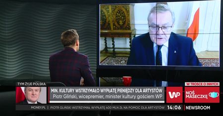 Fundusz Wsparcia Kultury. Piotr Gliński wstrzymał pieniądze dla artystów. "Nie było nacisków"
