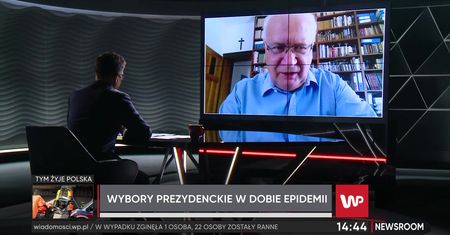 Koronawirus a wybory prezydenckie. Prof. Simon o bezpiecznym głosowaniu