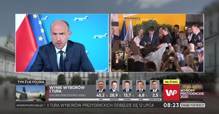 Poranek wyborczy w Wirtualnej Polsce. Wybory prezydenckie 2020