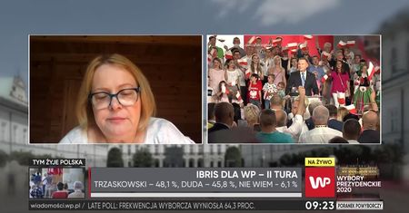 Ilona Łepkowska o wyborach prezydenckich 2020. Powiedziała, na kogo zagłosowała
