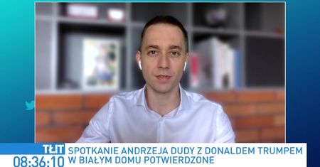 Cezary Tomczyk: Andrzej Duda jest dzisiaj w stanie zrobić dużo za uścisk ręki prezydenta Trumpa