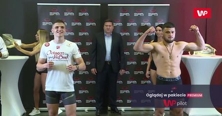 MMA. Emocje na ważeniu przed EFM 3! Michał Domin wytrzymał prowokację