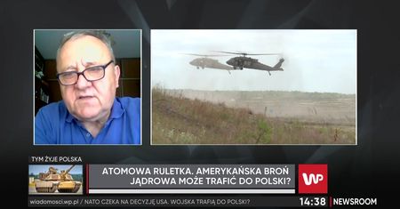 Potencjał nuklearny NATO. Ekspert o lokalizacji bomb w Polsce