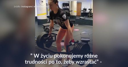 #dziejesiewsporcie: Ewa Brodnicka zaimponowała fanom. Tak trenowała w siłowni