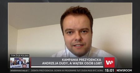 Spór o słowa prezydenta nt. LGBT. Rafał Bochenek: "sensem tej ideologii jest relatywizm seksualny"